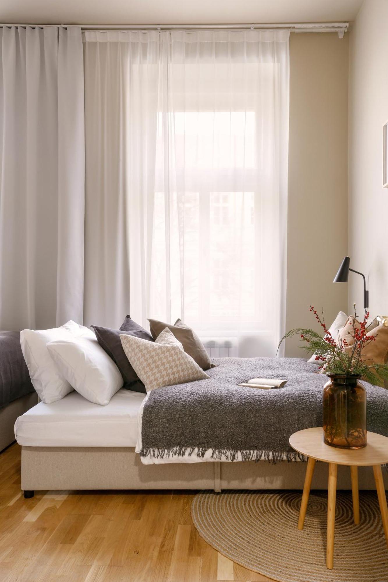 Turnkey I Karlin Square Apartments Prag Zimmer foto