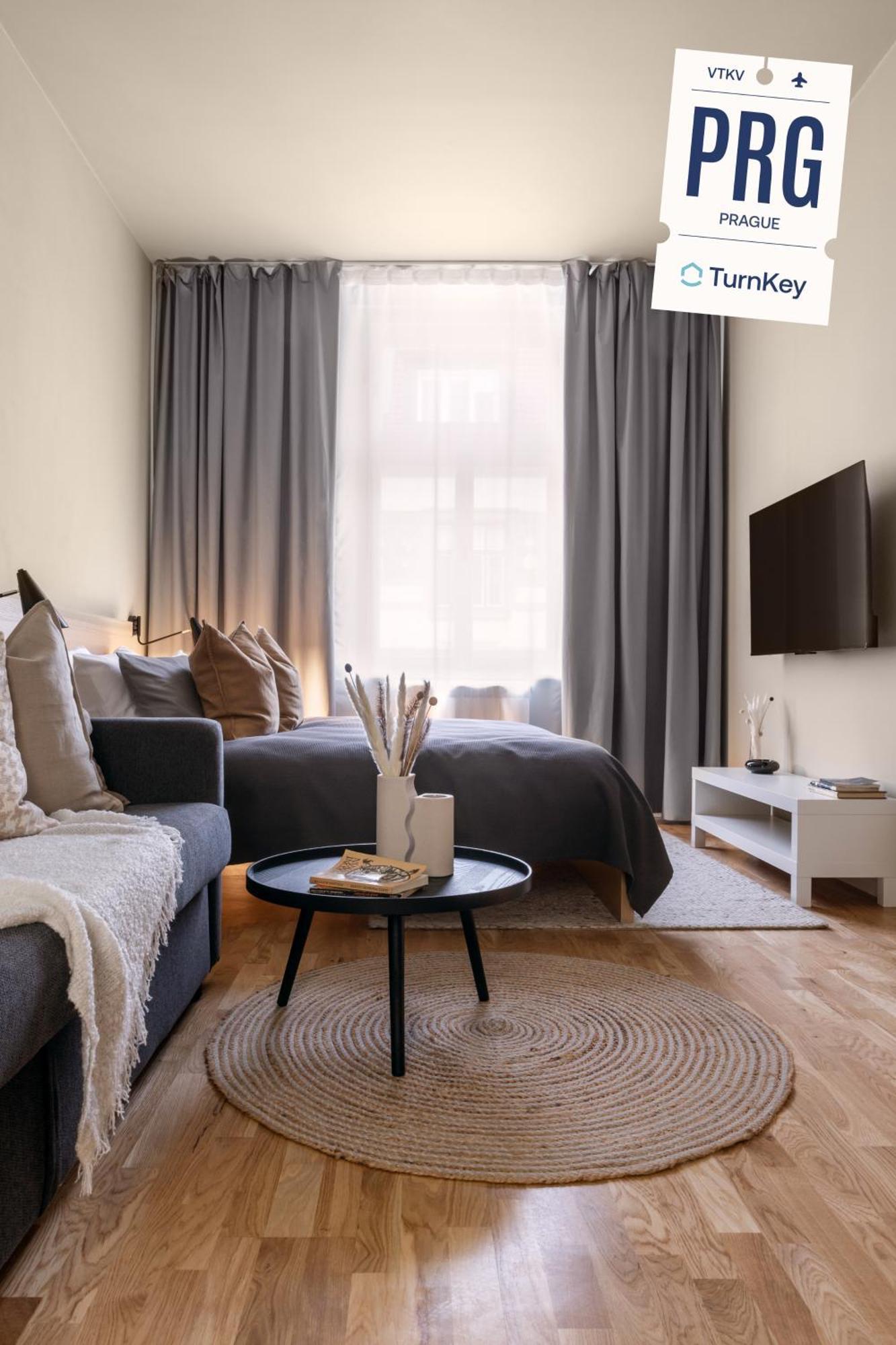 Turnkey I Karlin Square Apartments Prag Exterior foto