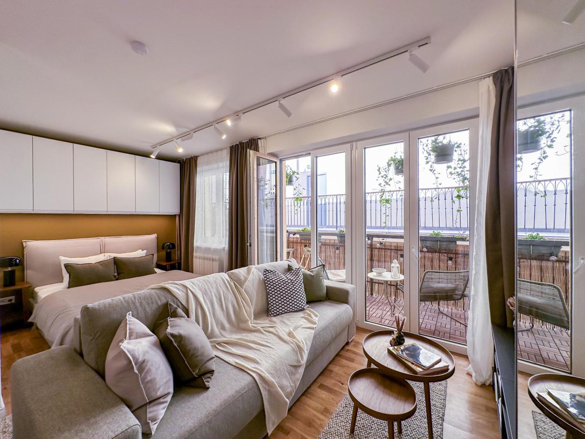 Turnkey I Karlin Square Apartments Prag Exterior foto