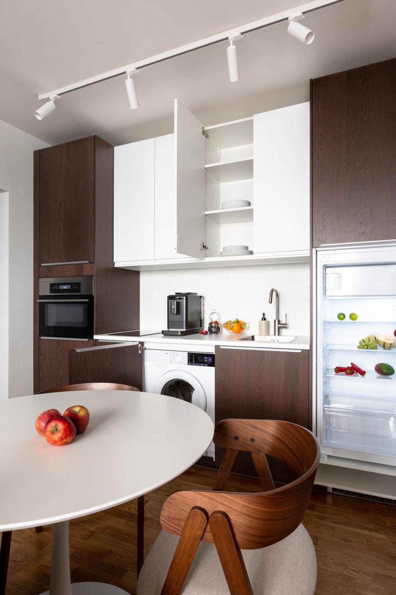 Turnkey I Karlin Square Apartments Prag Zimmer foto